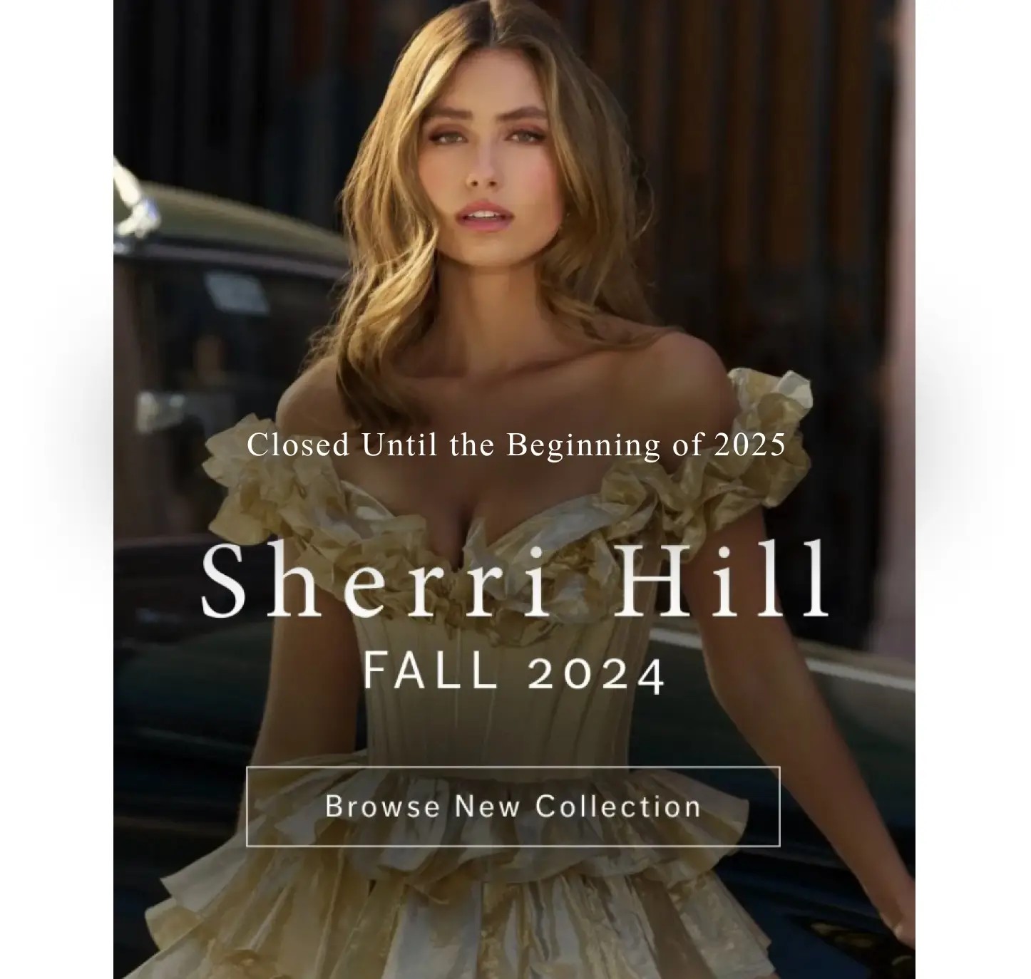 Sherr Hill Fall 2024 Banner for mobile